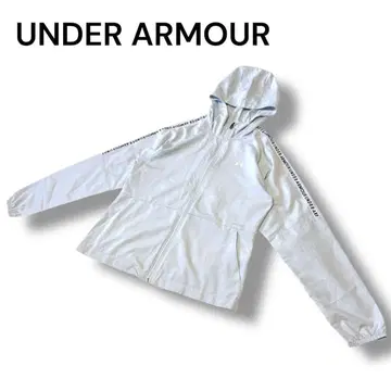 [새상품급] 언더아머 로고 테이프 풀 집업 후드티 S-M 루즈핏