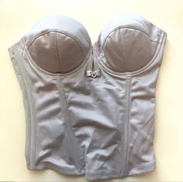 bridal bloom 베이지 뷔스티에 E75 브라이덜