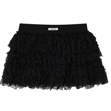 CRANK CANCAN FRILL MINI SKIRT 크랭크 스커트