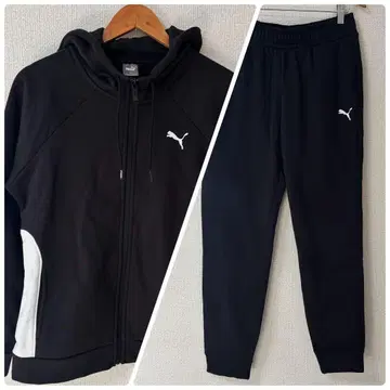 PUMA 푸마 여성용 속기모 맨투맨 셋업