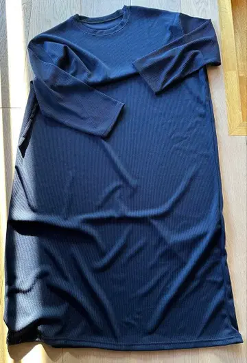 OTOHA 롱 티셔츠 원피스 네이비 plwe-25121 새상품