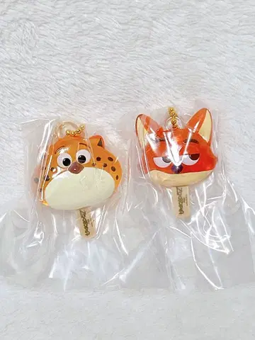 주토피아 아이스캔디 참 닉 와일드 가챠가챠