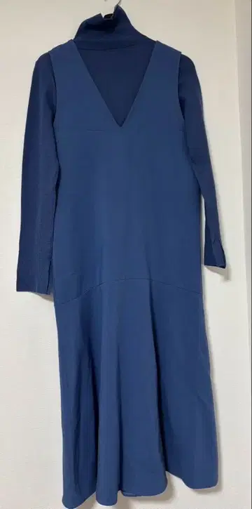 미라 오웬 시어 니트 머메이드 원피스 SET 미사용 택 포함