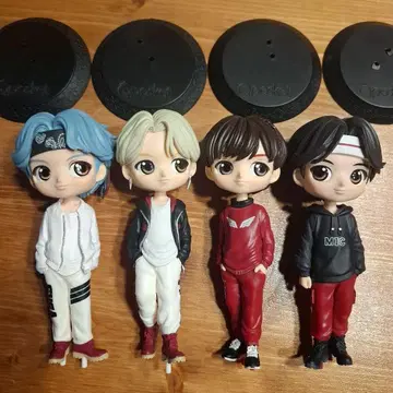 Pocket BTS 진 지민 제이홉 슈가 피규어