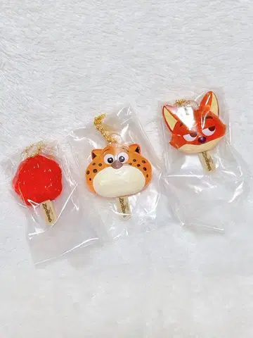 주토피아 아이스캔디 참 닉 아이스캔디 가챠가챠 a