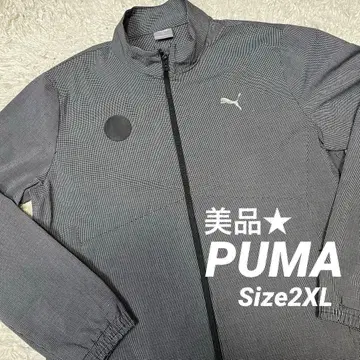 푸마 골프 고출력 스트레치 우븐 블루종 남성용 사이즈 XXL