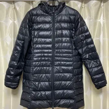 유니클로 블랙 다운 자켓