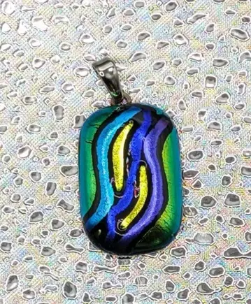 다이크로 유리 펜던트 탑