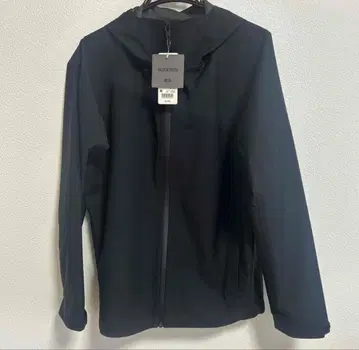 UNIQLO 블록테크 후드티 3D 컷 블랙 M