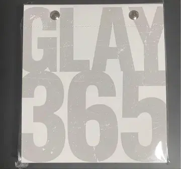 [미개봉 새상품] GLAY 2026년 365일 일력 달력 G-Direct