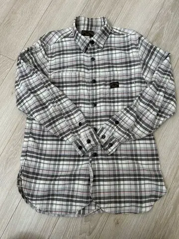 CYCLETOGS 체크 무늬 플란넬 셔츠 사이즈 38