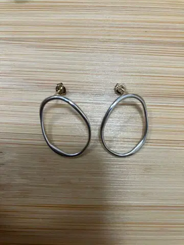 agete 반지 귀걸이 실버