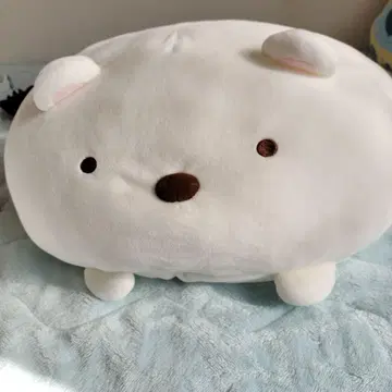 화이트 곰 봉제 인형 본체