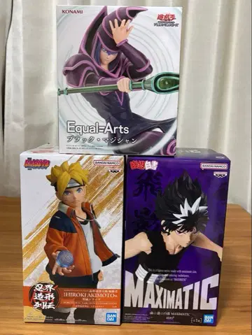 유유백서 히에이 / 우즈마키 볼트 피규어 / 유희왕 블랙 매지션