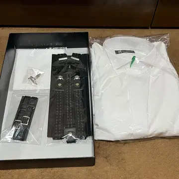 MARQUIS 턱시도 셔츠 L 화이트