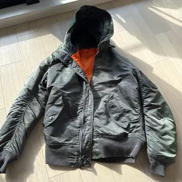 알파인더스트리 올리브 그린 MA-1 플라이트 자켓 L