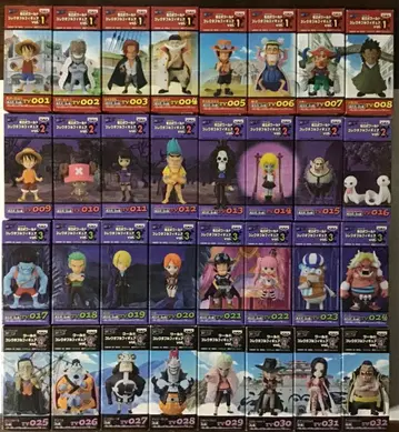 원피스 콜렉터블 vol.1 2 3 4