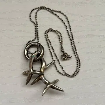 UZU 실버 목걸이