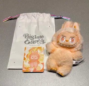 팝마트 정품 라부부 labubu 오렌지 Happiness