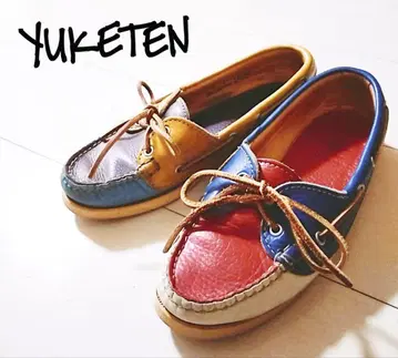 D221822 YUKETEN U.S.A.제 멀티 컬러 모카신 신발