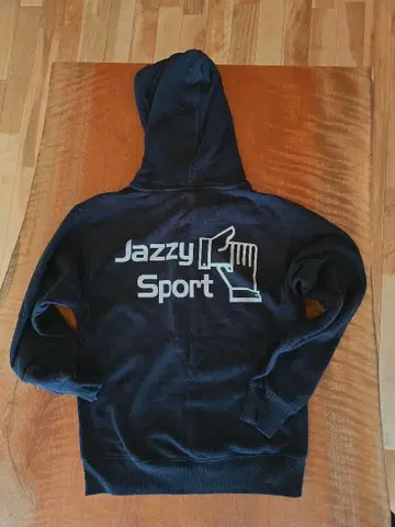JAZZYSPORT 'J.S. 로고 집업 후디/블랙 L