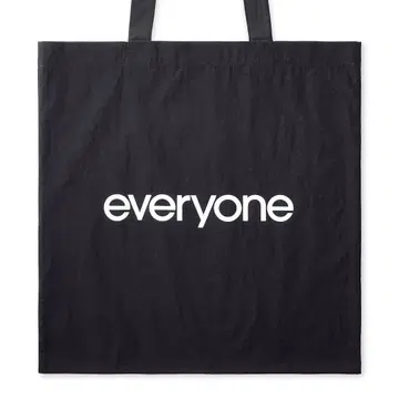 everyone nylon logo tote black