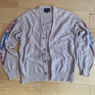 Pendleton 기하학 패턴 가디건 M 사이즈