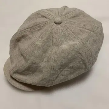 노스노우네임 린넨 100% 헌팅 캡 모자