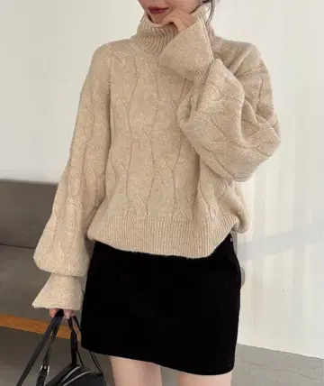 케이블 캔디 니트