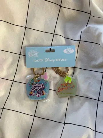 도쿄 디즈니 리조트 키링 세트 미세스 콜라보