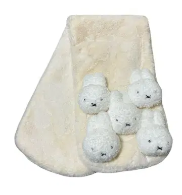 메리제니 복슬복슬 miffy 넥 워머