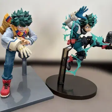 나의 히어로 아카데미아 미도리야 이즈쿠 피규어 2개