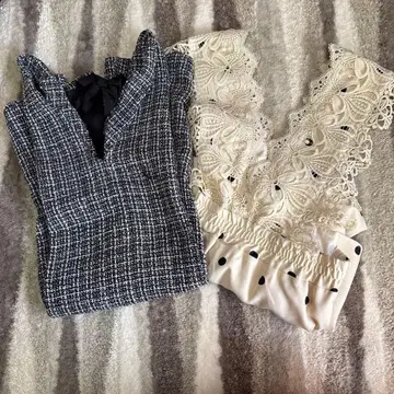 Avail 오버롤 스커트 2세트