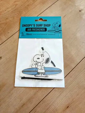 SNOOPY'S SURF SHOP 에어 프레쉬너 스누피