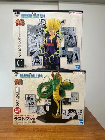 드래곤볼 제일복권 손오반 신룡 2체 세트