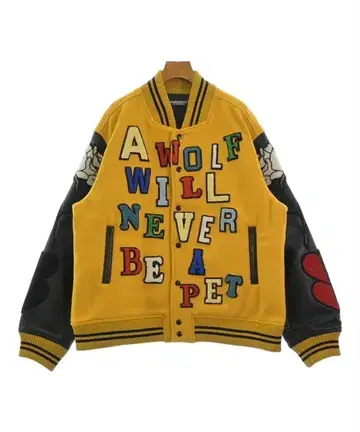 UNDER COVER 바시티 자켓 남성용