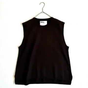 새상품급 마가렛호웰 MHL 울 니트 베스트 2023