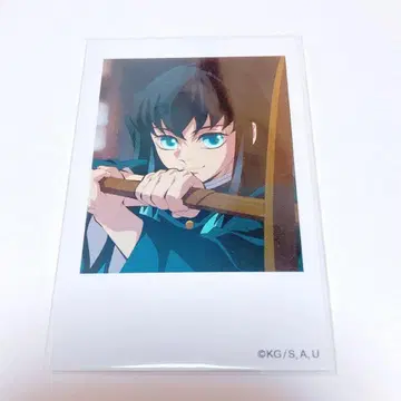 토키토 무이치로 폴라로이드풍 브로마이드 노멀 기둥 카페 귀멸의 칼날