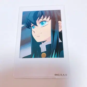 토키토 무이치로 폴라로이드풍 브로마이드 노멀 기둥 카페 귀멸의 칼날