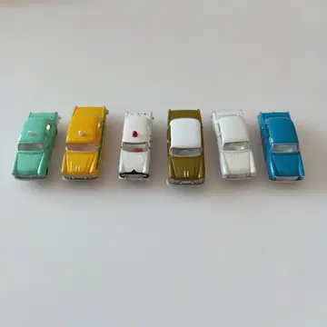 주간 쇼와 철도 모형 만들기 자동차 6대 세트 순찰차, 하이야 지오콜레