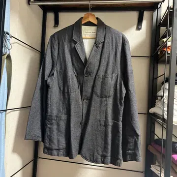 Universal Works 코튼 린넨 테일러드 자켓 M