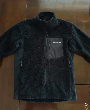 montbell M 사이즈 플리스 자켓 블랙 남성용 클라이마에어