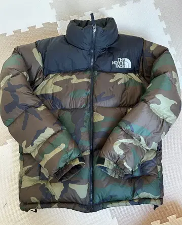 THE NORTH FACE 다운 자켓 M 카모