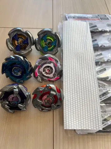 베이코드 포함 미사용 랜덤 부스터 Vol.8 컴프 세트 베이블레이드