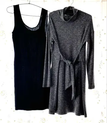 앤솔로지 anthropology 니트 원피스