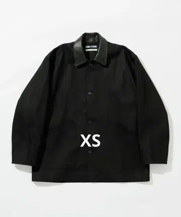OVERSIZED BLOUSON WITH LEATHER PATCH xs