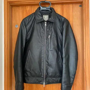 nano & co 블랙 가죽 자켓