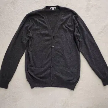 [ UNIQLO ] 캐시미어 100% 가디건 남성용 M 그레이