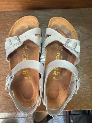 Birkenstock 그레이 샌들 38