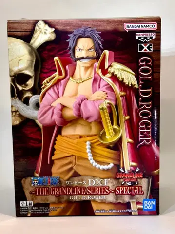 [배송비 포함 새상품] 원피스 DXF 골드 로저 피규어
